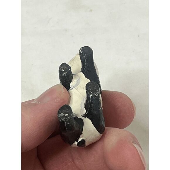 JoHillCo Vintage Hollow Lead Zoo Walking Panda Rare Pre WW 2 Toy - Picture 7 of 8